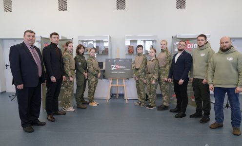 18 февраля в зале-трансформере Мурманской областной научной библиотеки начал работу проект «Фронтовики»