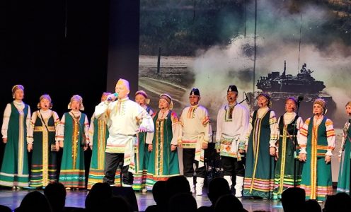 Фестиваль «Za СВОих» в Мурманске завершился гала-концертом. Вечерний Мурманск.